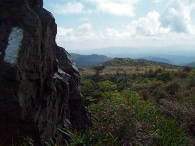 Grayson Highlands
Another 'Stonehenge' moment, ascending Wilburn Ridge on day 3 of trip.
9-09
