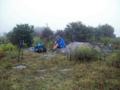 Taking a Break
Legs resting a minute on the way to the Wise Shelter, day 2 of trip.
9-09
