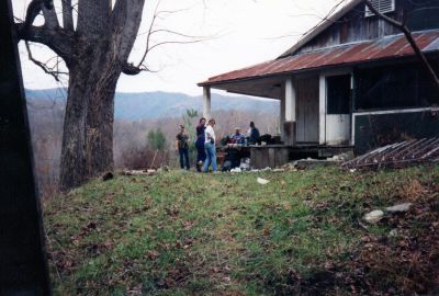 Rondezvous House in Lost Cove
Photo by RAT 
sometime in late 80`s
