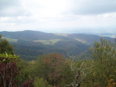 Fire-Scald Ridge
 Views from ridge of the North Carolina side
Rat's B'day Hike, 2008
Photo by Rat


