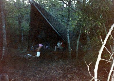 Muskrat Creek Shelter NC
De-Tox tour, 1991
