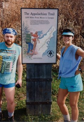 RAT and Gwen at Newfound Gap
Taken on a 1991 hike thru the Smokies
