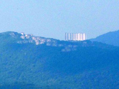 View From Grassy Ridge
View of the resort on mountaintop in North Carolina
Roan Mountain
Photo by RAT 
7-11-2010

