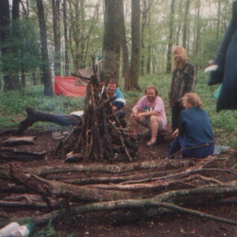 The Gnarley Family
The gnarley family that was formed during a `91 hike from Springer Mtn. Ga. to Rainbow Springs NC (Gwen was taking the pic)
