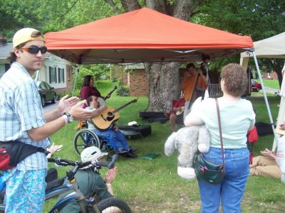 Local Bluegrass Band
Trail Days, 2009
Photo by Rat
