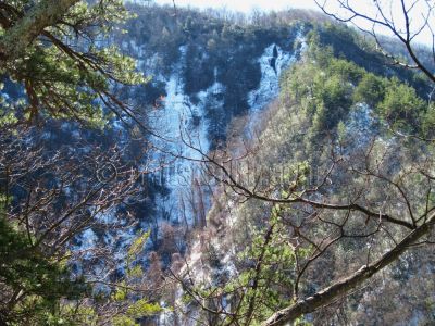 Buckeye Falls
...view from the left ridge,
3-6-10
