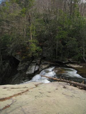 Top of 'Franklin Falls'
'Franklin Falls,' is the early 1900's name for 'Elk River Falls'...also known as 'The Big Falls' on the Elk River.
Elk River Area, 3-21-2017
