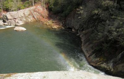 Rainbow At Waterfall
Rainbow at 'Franklin Falls,' the 1900's name for 'Elk River Falls'...also known as 'The Big Falls' on the Elk River.
Elk River Area, 3-21-2017
