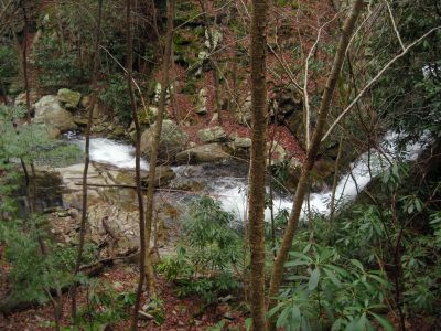 Devils Creek Falls
Lower Falls,
December, 10, 2011
