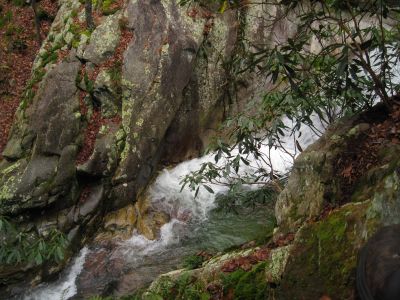 Devils Creek Falls
Bottom of Upper Falls, Top of Lower Falls,
December, 10, 2011
