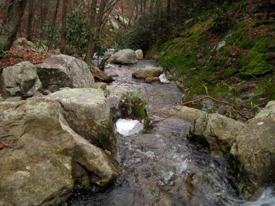 Devils Creek Cascades
Upper part of Cascade #4,
December, 10, 2011
