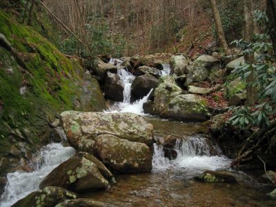 Devils Creek Cascades
Upper part of Cascade #4,
December, 10, 2011
