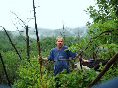 Climbing No Business Knob
It rain quite a lot that day...
August, 2010
