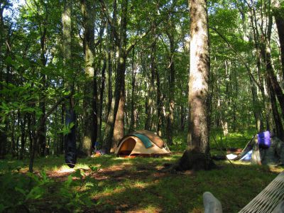 View of (2nd) Camp on Walnut Mountain
...From the 'Ham-Cam',
September, 2010
