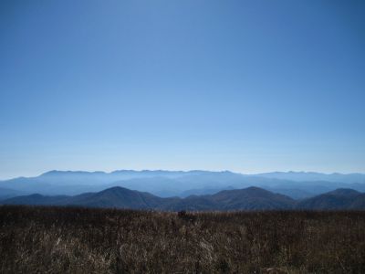 View From Big Stamp
The Blue Ridges of NC,

Big Bald Mountain
October, 2010
