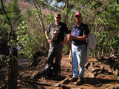 Dave and Trail Cheif
Flat Laurel Creek Trail,
11-5-2013
