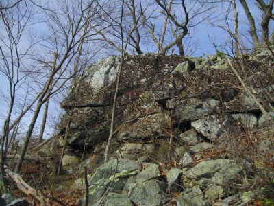 Whitehouse Mountain Cliffs
Rocky Fork Area,
December, 2010
