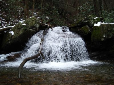 Cascades
along the Margarette Falls Trail,
1-20-2011
