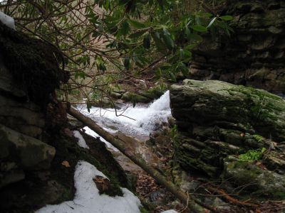 Cascades
just above Margarette Falls,
1-20-2011
