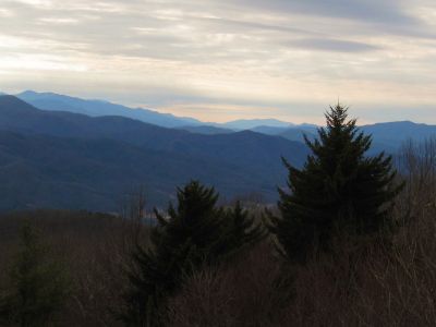 View From Rich Mountain Fire Tower
2-19-11

