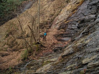 Dave and Rumo
at Buckeye Falls,
3-22-2014
