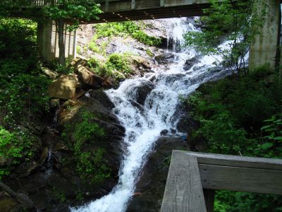 Cascades
Below Amicalola Falls,
Amicalola State Park, Georgia,
May, 2011
