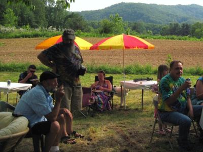 Post-Wedding Festivities
Legs, Pirate, and The Mailman 
5-21-2011
