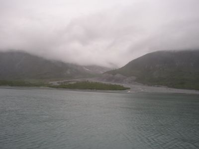 Clouds, Mountains, and the Bay
Alaska
photo by Becky Hyder
