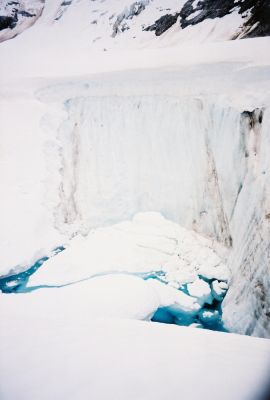 A Fissure in the Grand Canyon Glacier
photo by Wendy Williams
