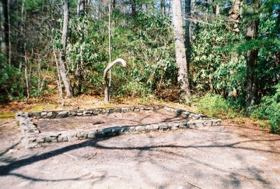 Curly Maple Gap
The foundation to the old shelter
