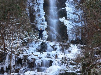 John Forbes
aka, 'The Hillbilly Gnome',
Camp Creek Falls, 
3-7-2015
