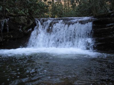 Red Fork Falls
Small waterfall above the large one...
January 2010
