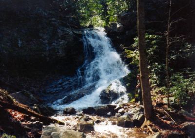 Squibb Creek Falls (upper)
Photo by Rat
late 1980's

