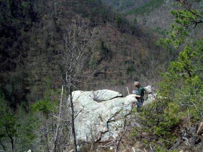 Sill Branch Overlook
...like walking on the moon
Photo by Rat, 4-2009
