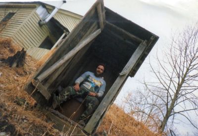 RAT in an outhouse at Lost Cove
With purple shag carpet !!
