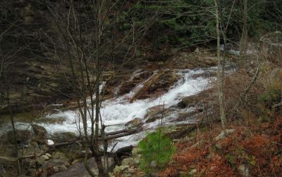 Devils Creek Cascades
Cascade #1, closest to the river,
December, 10, 2011
