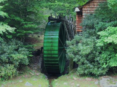 Water-Wheel
In Roan Mountain State Park
July, 2010
