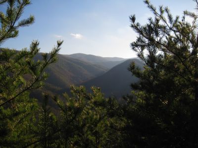 Longarm Ridge 
View of the Longarm Ridge and the Longarm Valley.
November, 2010
