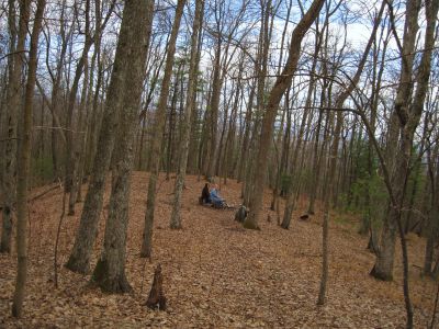 Randy and Diane
at the camp near the Rich Mountain Fire Tower
2-19-2011
