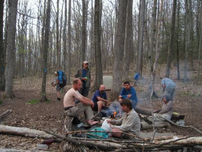 Campers At Whistling Gap
4-24-2011
