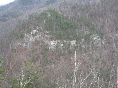 'Boney Knuckle Knob'
...with the 'Monkey-Head Rocks' and the Sill Branch Overlook, as seen from Big Pine Ridge Knob.
January 2010
